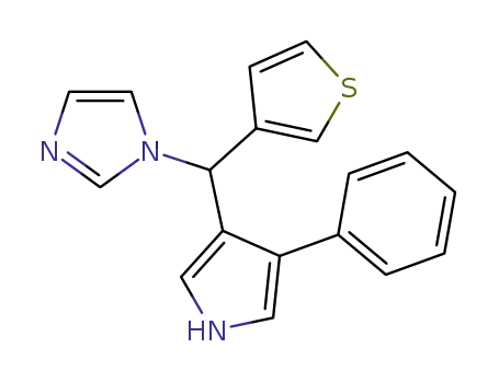 1-[(4-Phenyl-1H-pyrrol-3-yl)-thiophen-3-yl-methyl]-1H-imidazole