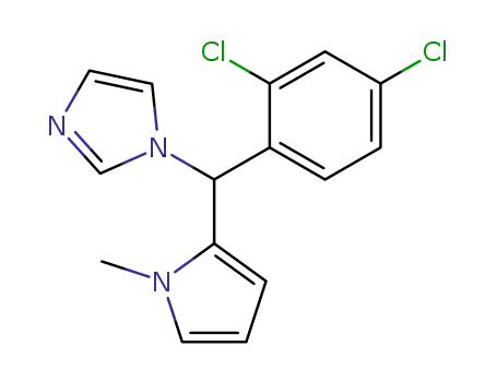 1-[(2,4-Dichloro-phenyl)-(1-methyl-1H-pyrrol-2-yl)-methyl]-1H-imidazole