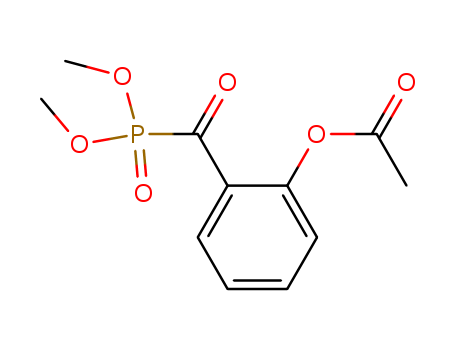 Phosphonic acid, [2-(acetyloxy)benzoyl]-, dimethyl ester