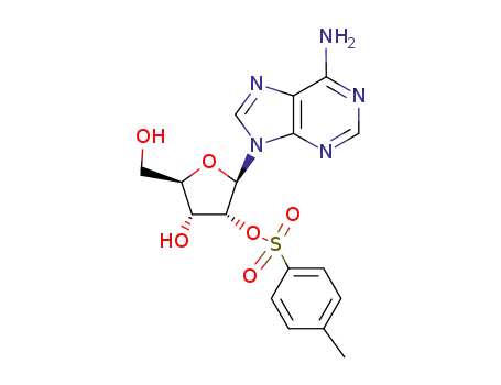 Molecular Structure of 42776-78-3 (2'-TOSYLADENOSINE)