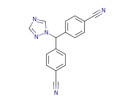 Molecular Structure of 112809-51-5 (Letrozole)