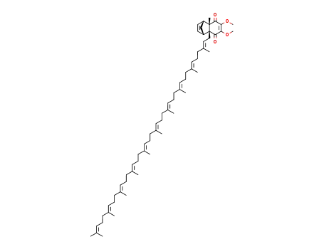 (1α,4α,4aβ,8aβ)-(all-E)-(3,7,11,15,19,23,27,31,35,39-Decamethyl-2,6,10,14,18,22,26,30,34,38-tetracontadecaenyl)-1,4,4a,8a-tetrahydro-6,7-dimethoxy-4a-methyl-1,4-methanonaphthalene-5,8-dione