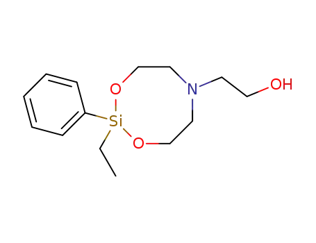 2-ethyl-2-phenyl-6-hydroxyethyl-1,3-dioxa-6-aza-2-silocane