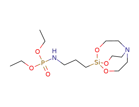 diethyl <3-(1-silatranyl)propyl>phosphoramidate
