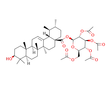 2,3,4,6-tetra-O-acetyl-β-D-glucopyranosyl 3β-hydroxyurs-12-en-28-oate