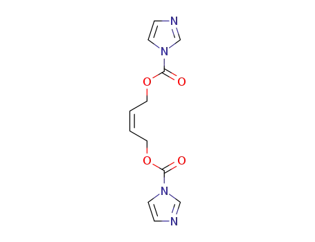 1,4-bis<(1-imidazolyl)carbonyloxy>-cis-2-butene