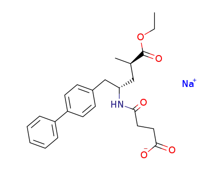 Molecular Structure of 149690-05-1 (Sacubitril Sodium Salt)