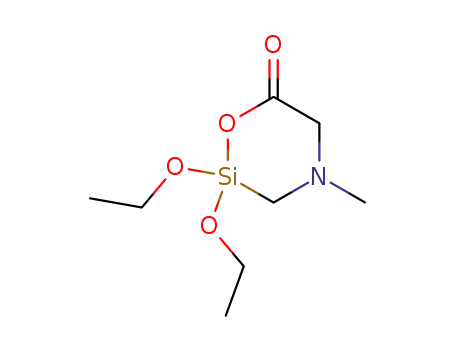 2,2-diethoxy-4-methyl-1-oxa-4-aza-2-silacyclohexane-6-one