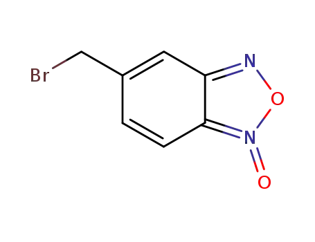 Molecular Structure of 175609-21-9 (2,1,3-Benzoxadiazole, 5-(bromomethyl)-, 1-oxide)