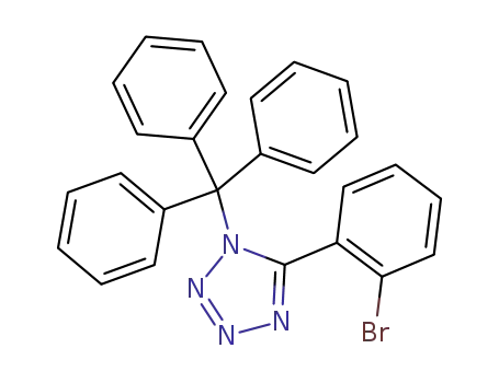 N-trityl-5-(2-bromophenyl)tetrazole