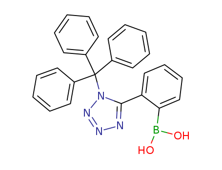 2-(1-trityl-1H-tetrazol-5-yl)phenylboronic acid