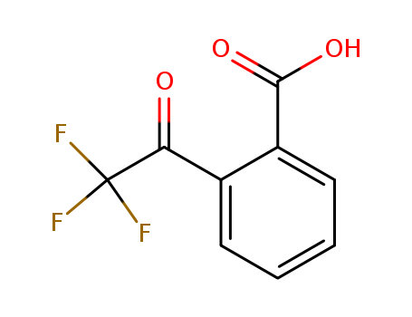 Benzoic acid, 2-(trifluoroacetyl)- (9CI)