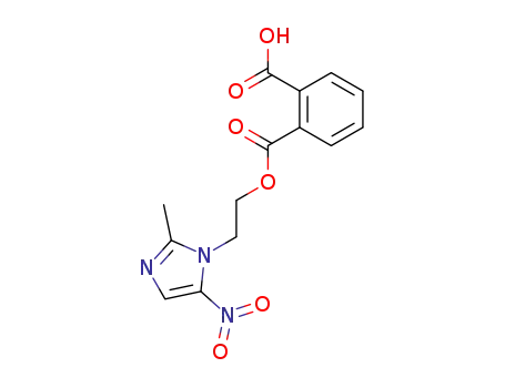 1,2-benzenedicarboxylic acid, mono[2-(2-methyl-5-nitro-1H-imidazol-1-yl)ethyl]ester