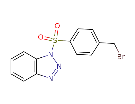 1-(4-bromomethyl-benzenesulfonyl)-1H-benzotriazole
