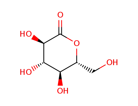 Molecular Structure of 90-80-2 (delta-Gluconolactone)