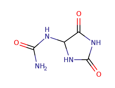 Molecular Structure of 97-59-6 (Allantoin)