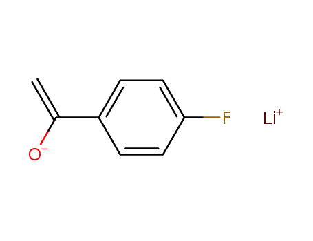 lithium; 1-(4-fluoro-phenyl)-ethenolate