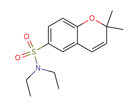 N,N-diethyl-2,2-dimethyl-2H-1-benzopyran-6-sulfonamide