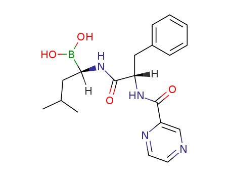 Molecular Structure of 179324-69-7 (Bortezomib)