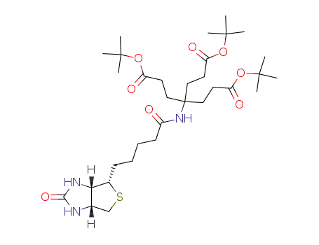 Biotinamidotris[2-(tert-butoxycarbonyl)ethyl]methane