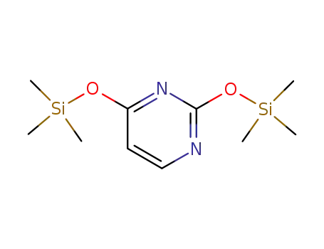 Molecular Structure of 10457-14-4 (2,4-BIS-TRIMETHYLSILANYLOXY-PYRIMIDINE)