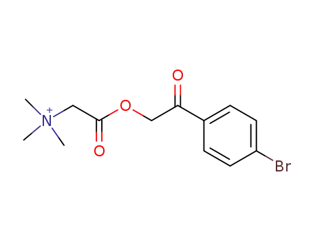 [2-(4-bromo-phenyl)-2-oxo-ethoxycarbonylmethyl]-trimethyl-ammonium