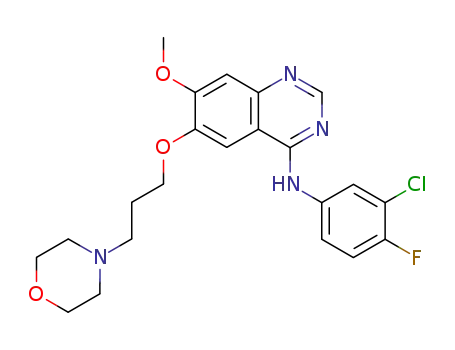 Molecular Structure of 184475-35-2 (Gefitinib)