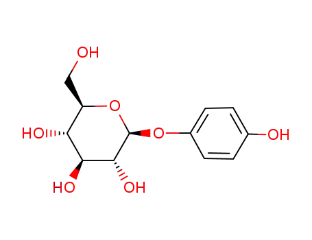 Molecular Structure of 497-76-7 (Arbutin)