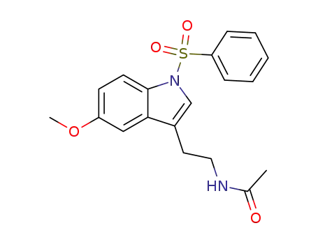 N-[2-(1-benzenesulfonyl-5-methoxy-1H-indol-3-yl)ethyl]acetamide