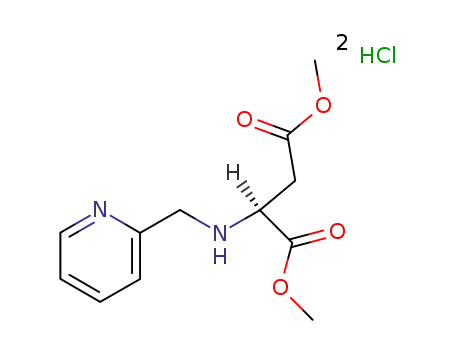 N-(2-pyridylmethyl)-(S)-aspartic acid α,β-dimethyl ester dihydrochloride
