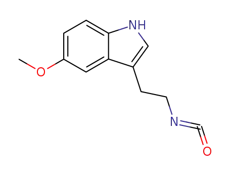3-(2-isocyanato-ethyl)-5-methoxy-1H-indole