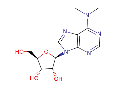 Molecular Structure of 2620-62-4 (N6,N6-DIMETHYLADENOSINE)