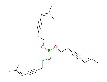 tris(6-methyl-5-hepten-3-yn-1-oxy)borane