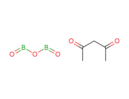 acetylacetone-boric oxide complex