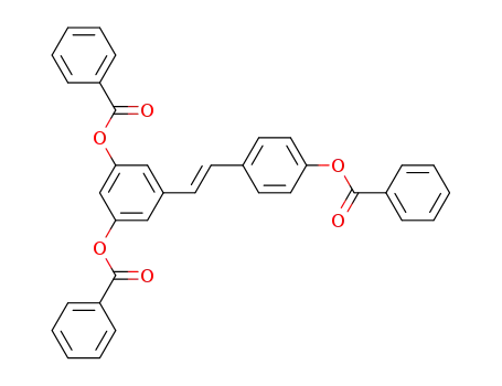 (E)-3,5,4'-tri(benzoyloxy)styrene