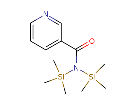 3-Pyridinecarboxamide, N,N-bis(trimethylsilyl)-