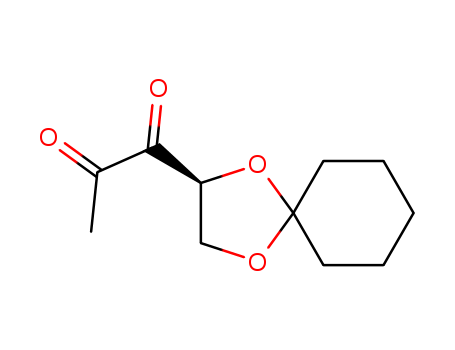 1,2-Propanedione, 1-(2S)-1,4-dioxaspiro[4.5]dec-2-yl-