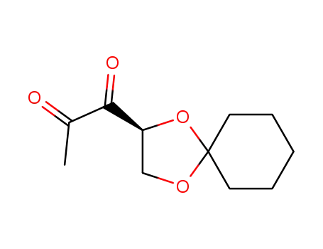 1,2-Propanedione, 1-(2S)-1,4-dioxaspiro[4.5]dec-2-yl-