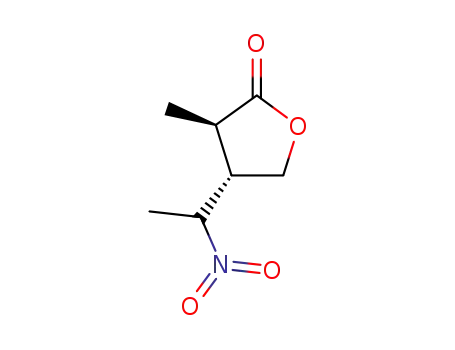 (3R,4S)-3-Methyl-4-(1-nitro-ethyl)-dihydro-furan-2-one