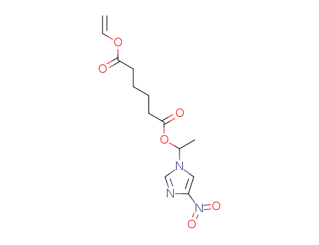 1-(4-nitro-imidazol-1-yl)-ethyl vinyl adipate