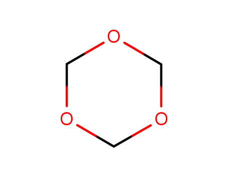 Molecular Structure of 110-88-3 (1,3,5-trioxane)