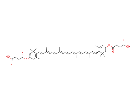 (3R,3'R,6'R)-β,ε-carotenyl-3,3'-disuccinate