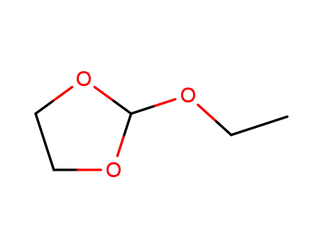 Molecular Structure of 4544-20-1 (2-Ethoxy-1,3-dioxolane)