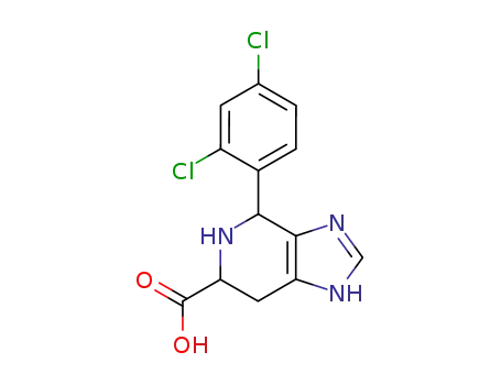 4-(2,4-dichlorophenyl)-4,5,6,7-tetrahydro-1H-imidazo[4,5-c]pyridine-6-carboxylic acid