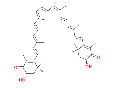 13-Z-3,3′-dihydroxy-4,4′-dione-β,β′-carotene