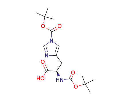 (1R)-4-(2-tert-butoxycarbonylamino-2-carboxyethyl)imidazole-1-carboxylic acid tert-butyl ester
