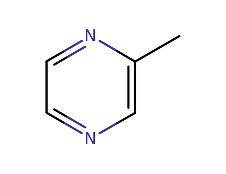 Molecular Structure of 109-08-0 (2-Methylpyrazine)