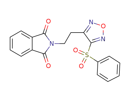 2-{2-[4-(phenylsulfonyl)-1,2,5-oxadiazol-3-yl]ethyl}-1H-isoindole-1,3(2H)-dione