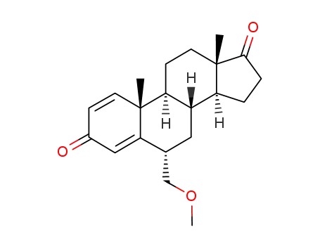 (6S,8R,9S,10R,13S,14S)-6-(methoxymethyl)-10,13-dimethyl-7,8,9,10,11,12,13,14,15,16-decahydro-3H-cyclopenta[a]phenanthrene-3,17(6H)-dione