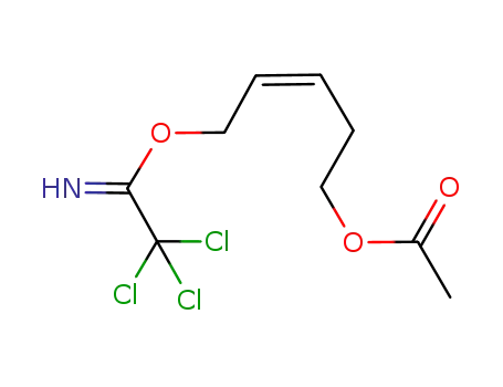 acetic acid 5-trichloroacetimidoyloxy-pent-3-enyl ester
